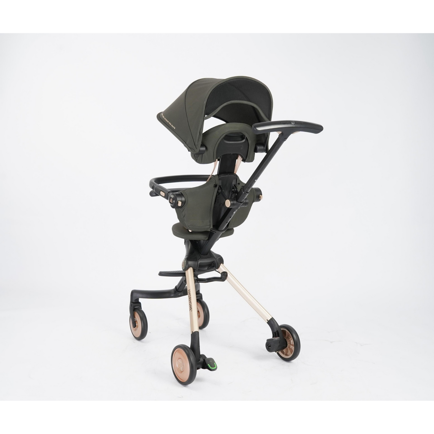 AMORHOME - Max Stroller Compact, Foldable & Lightweight - Dark Green