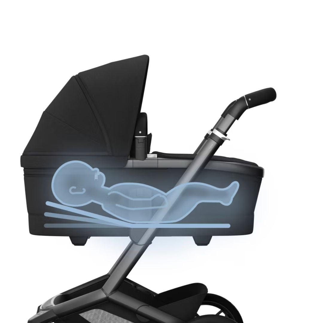 Maxi Cosi - Fame Stroller with Carry Cot Twillic Black
