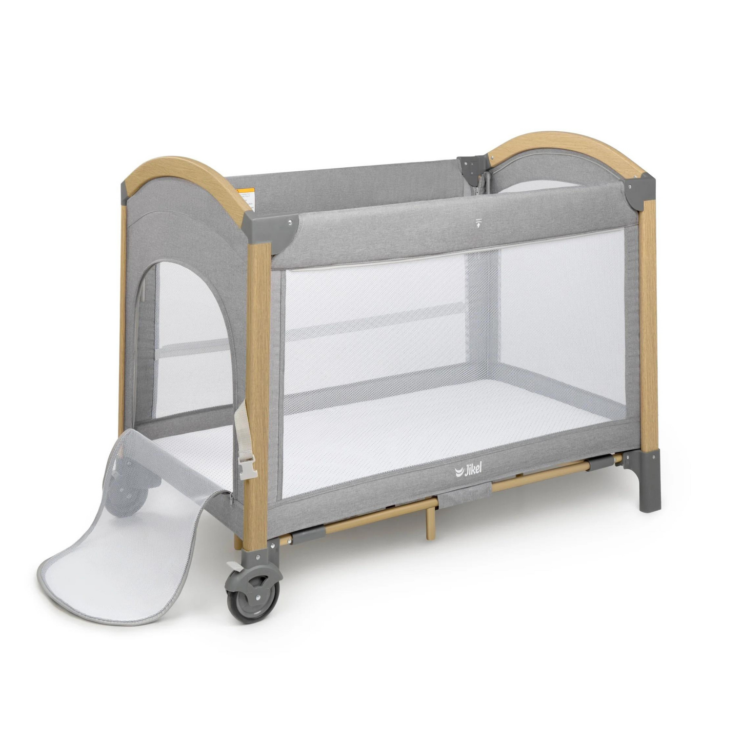Jikel - Pole Co-sleeper & Playpen - Birchwood