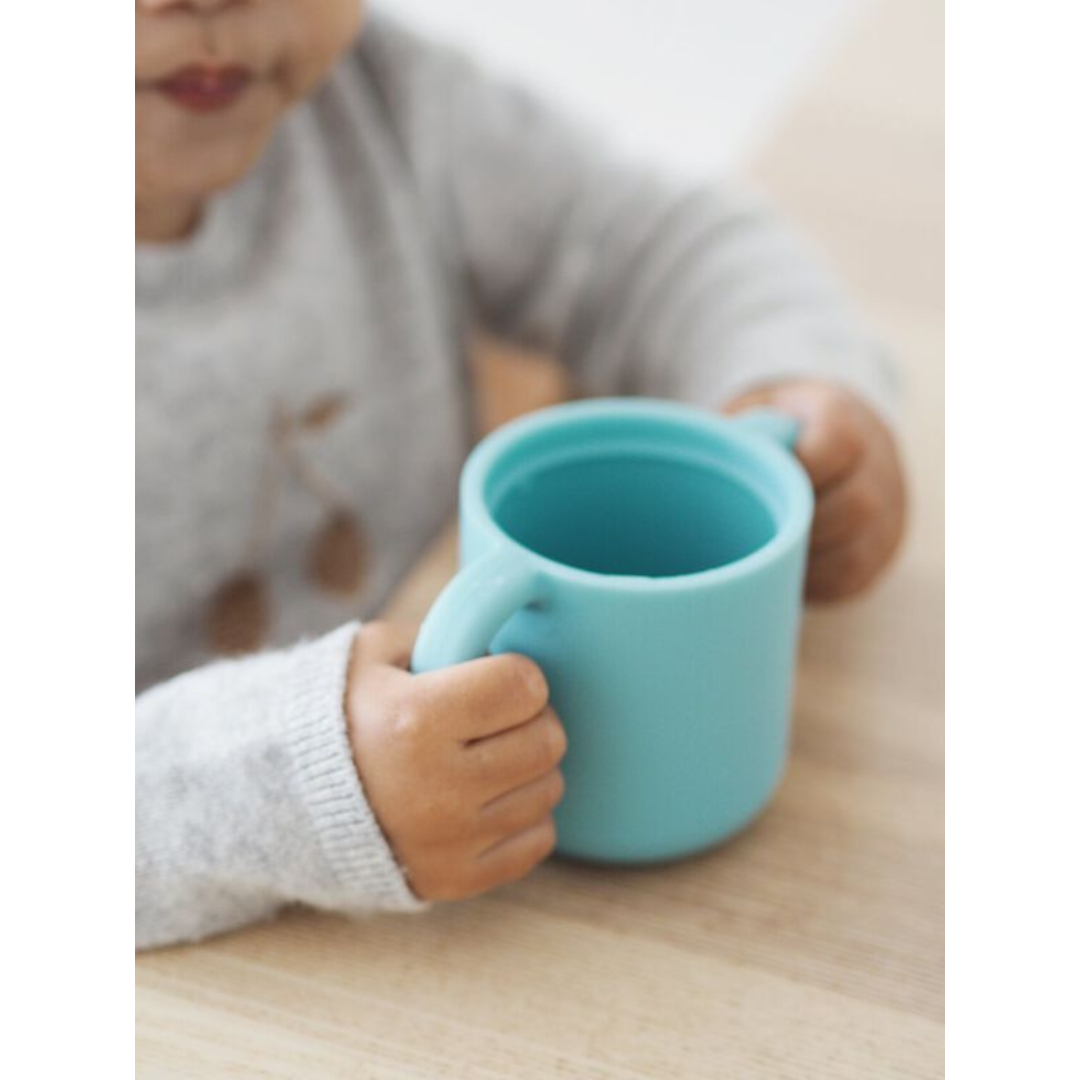 Beaba - Silicone Learning Cup Blue