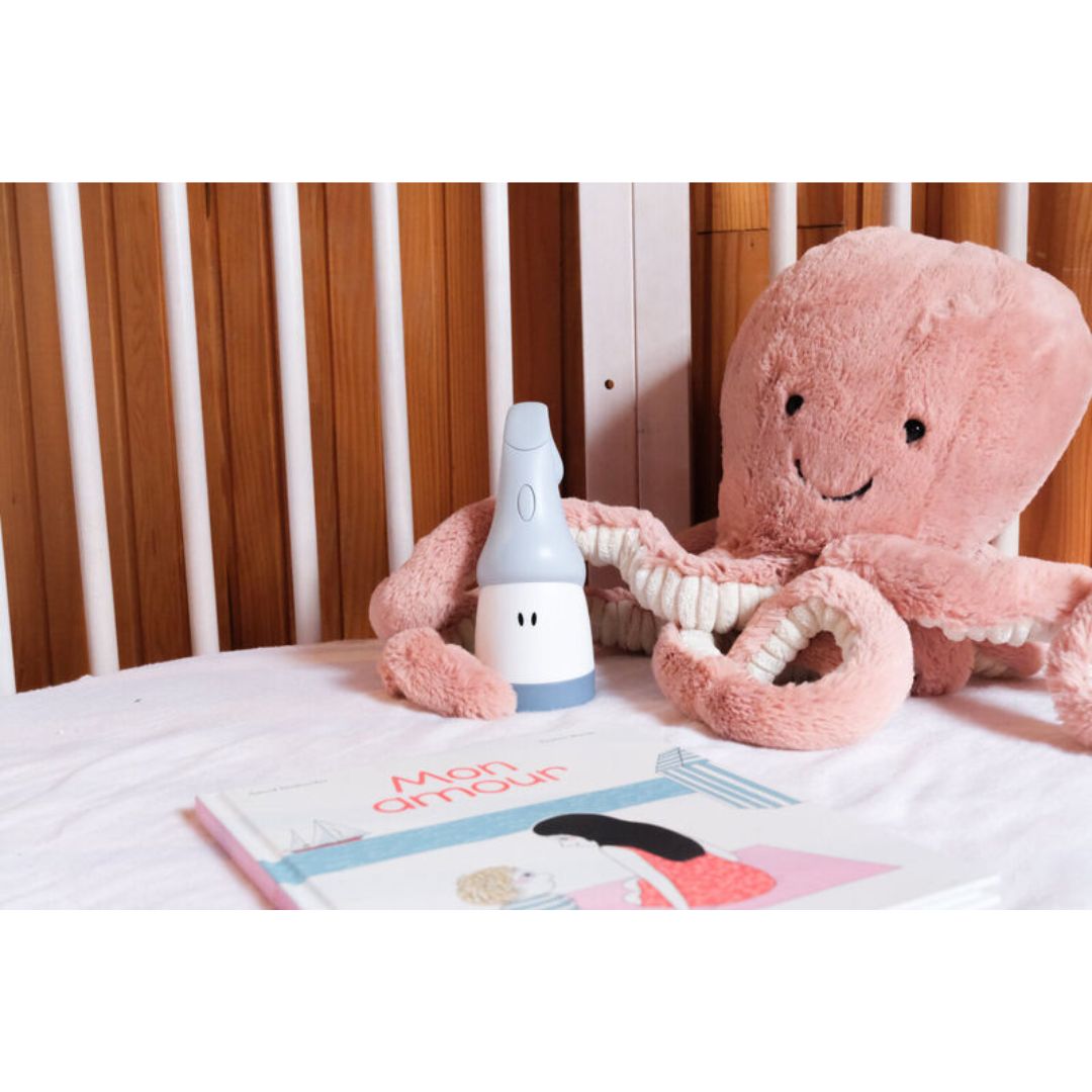 Beaba - Pixie Torch 2-in-1 Movable Night Light - Pearl Blue