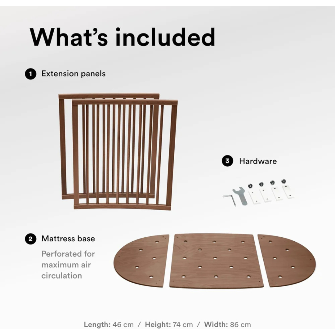 Stokke - Sleepi Bed Extension V3 Warm Brown