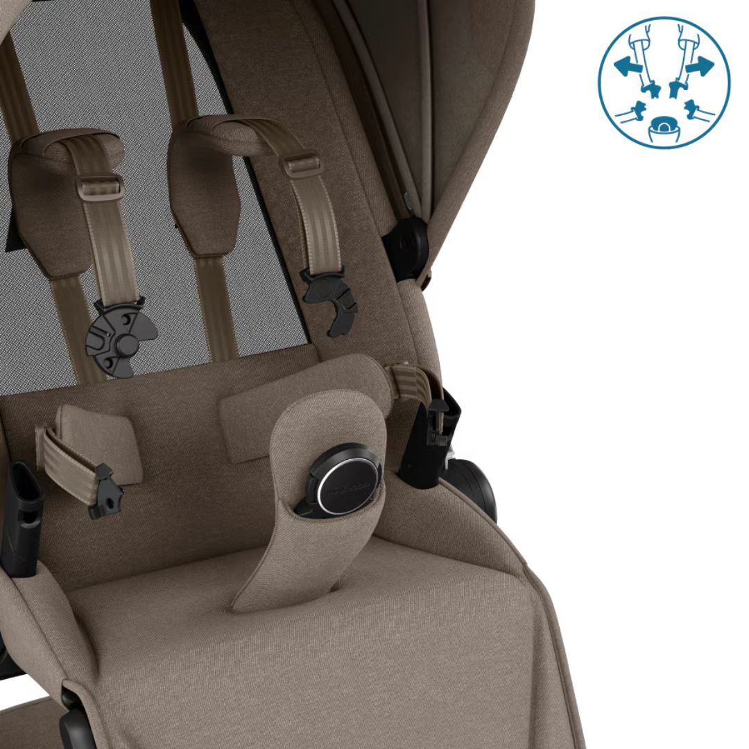 Maxi Cosi - Fame Stroller with Carry Cot Twillic Truffle