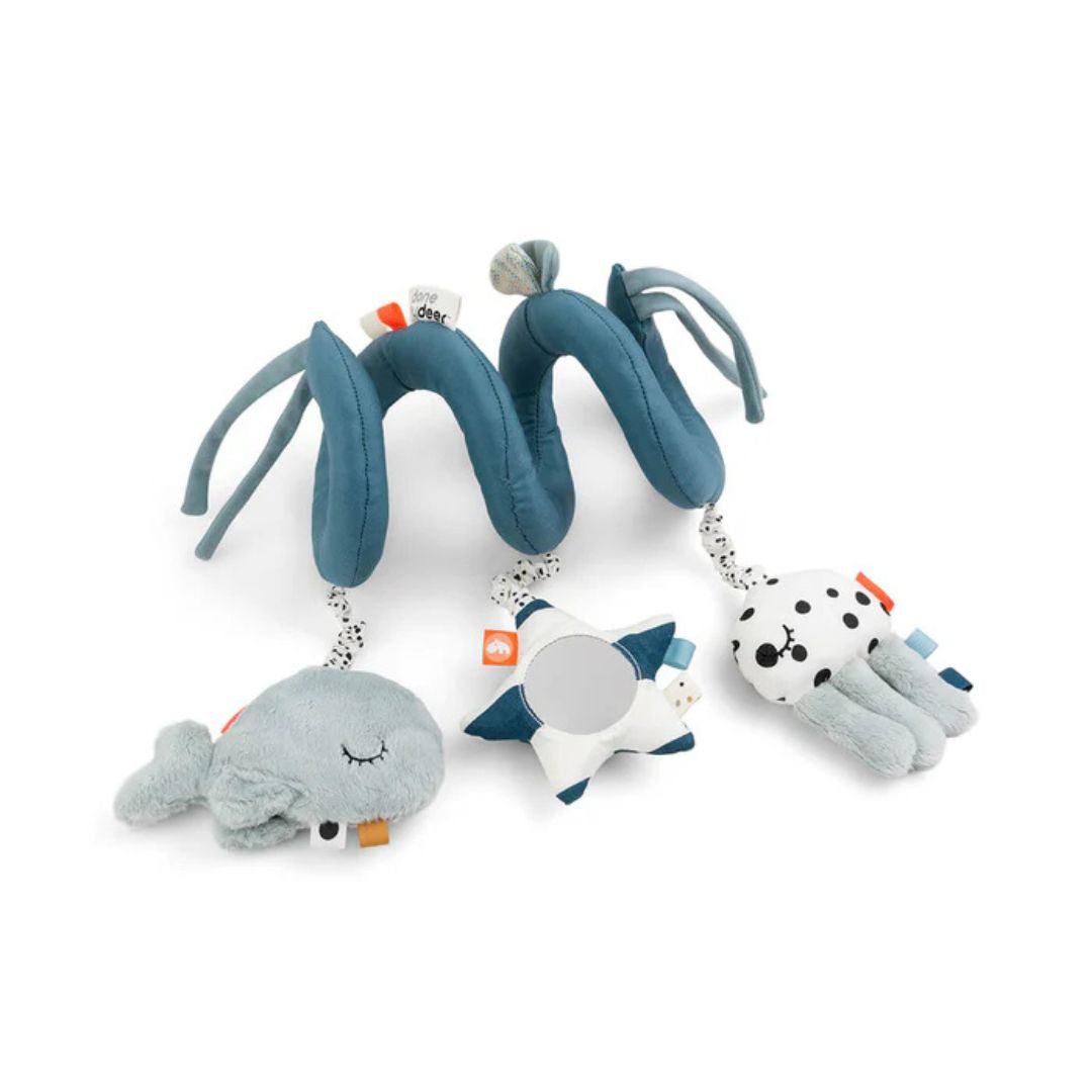 Done By Deer - Activity spiral Deer Friends Blue