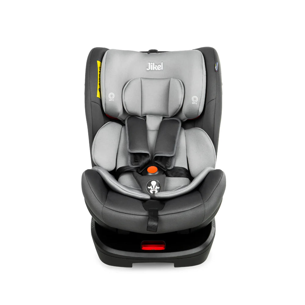 Jikel - Saturn Rotating IsoFix All-in-one Car Seat - Grey