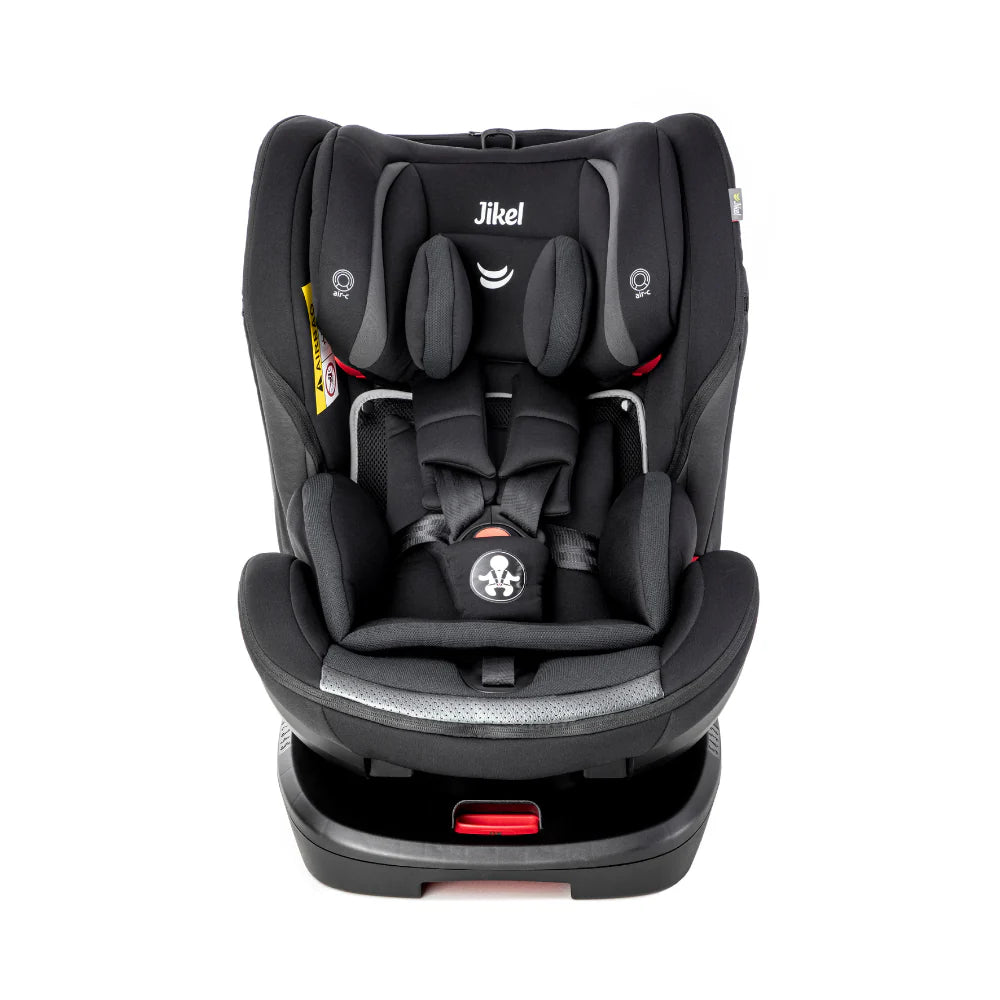 Jikel - Saturn Zip 360 Rotating IsoFix Car Seat - Black