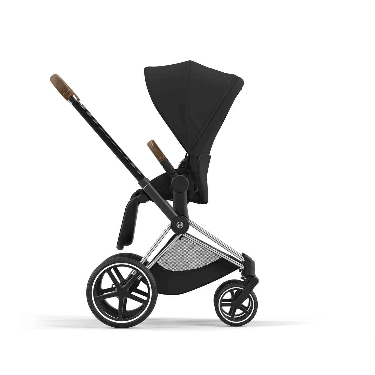 Cybex - Priam Chrome Brown Frame with Seat Pack