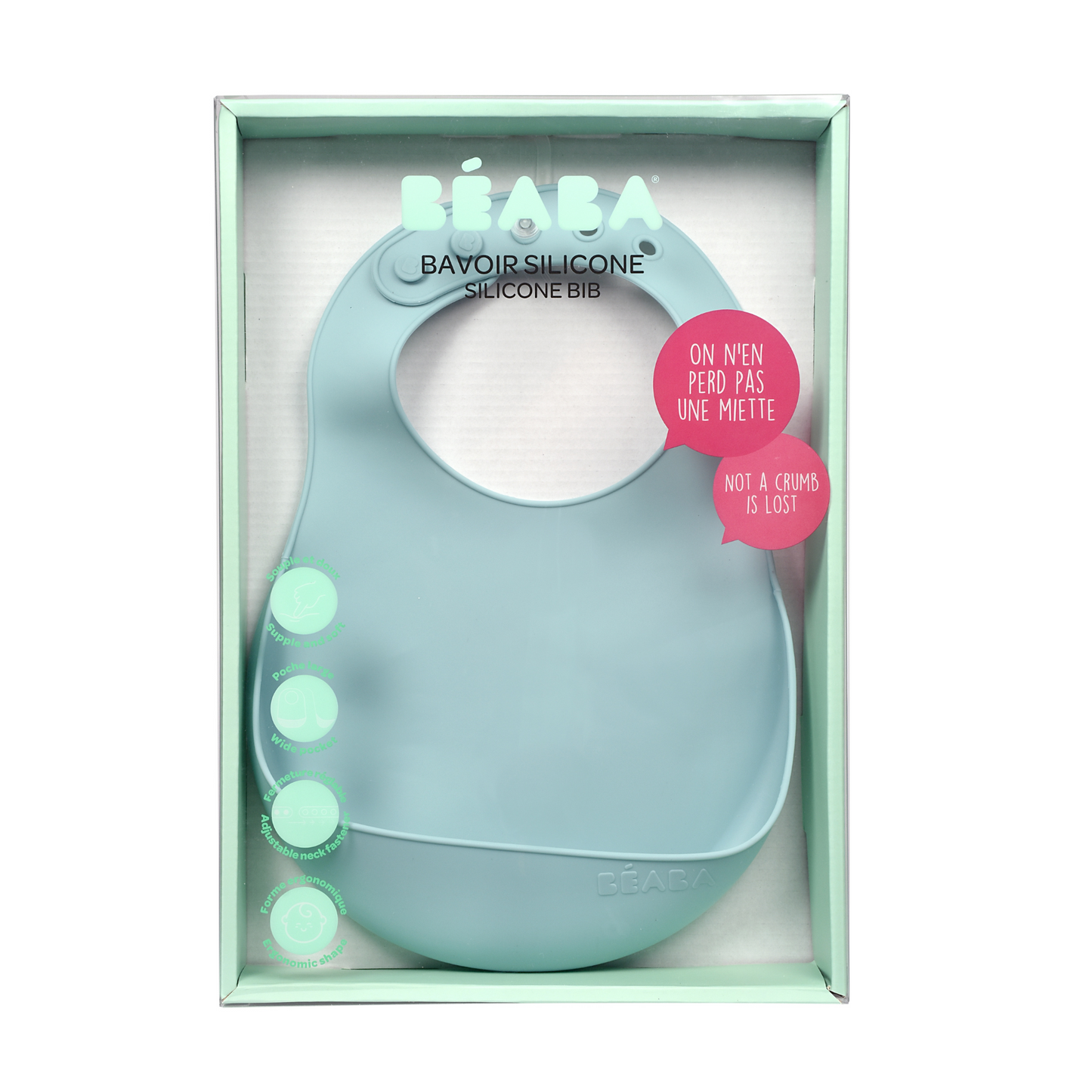 Beaba - Silicone Bib