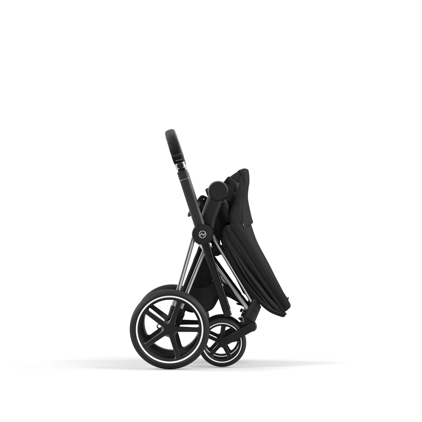 Cybex - Priam Chrome Black Frame with Seat Pack