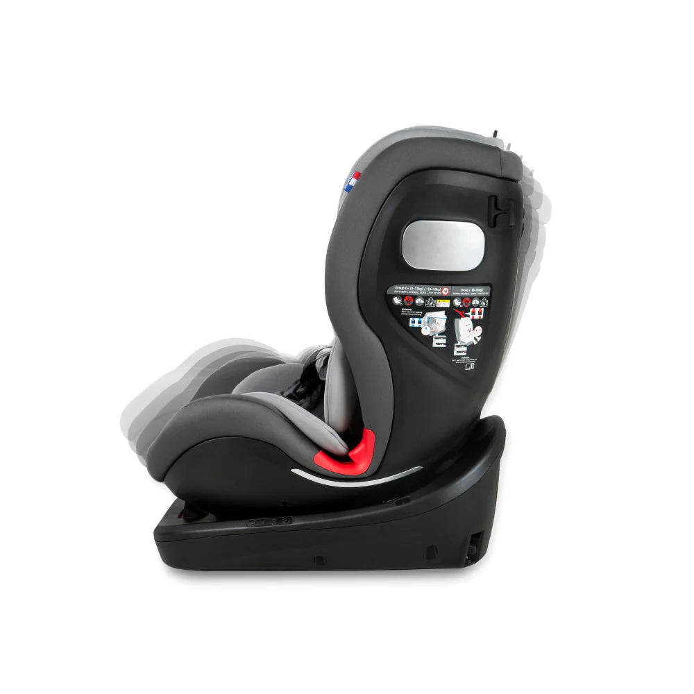 Jikel - Saturn Rotating IsoFix All-in-one Car Seat - Grey
