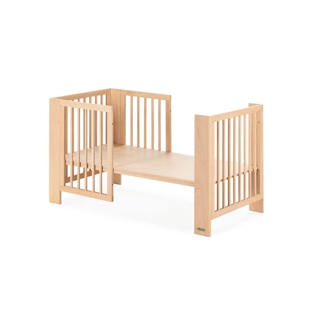 MICUNA - CONVERBABY COT NATURAL WAX 140X70