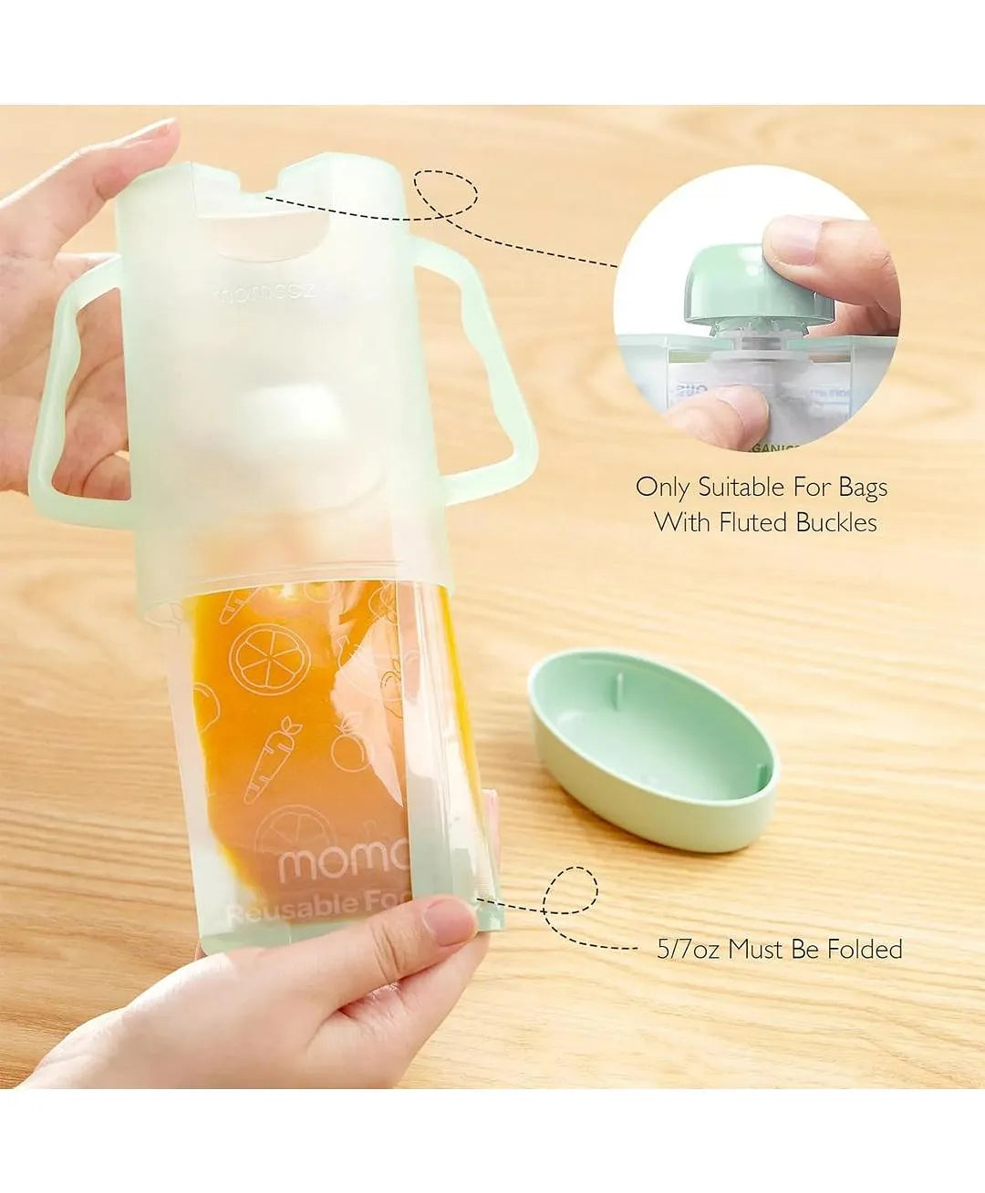 Momcozy - Baby Food Maker for Puree Food Storage