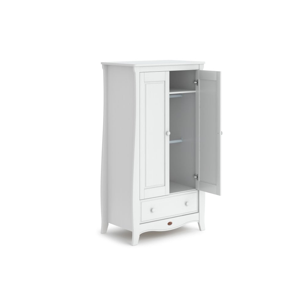 Boori - Sleigh Wardrobe_Barley White