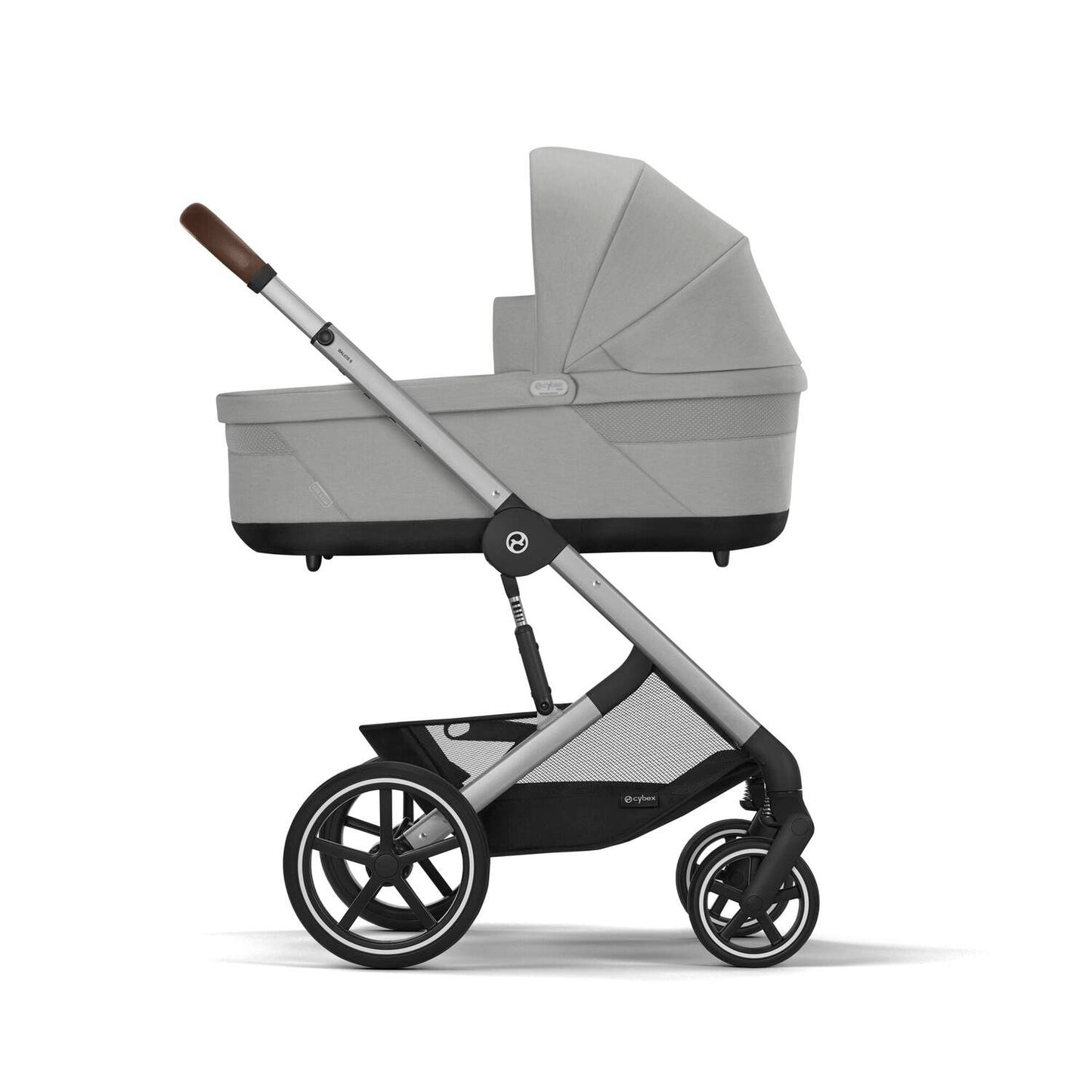 Cybex - Balios Cot S Lux Stone Grey | mid grey