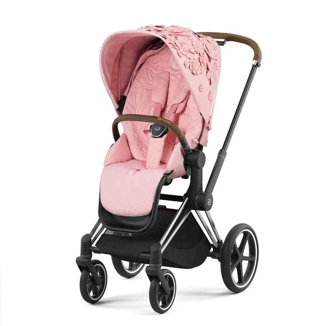 Cybex - Priam Chrome Brown Frame with Seat Pack