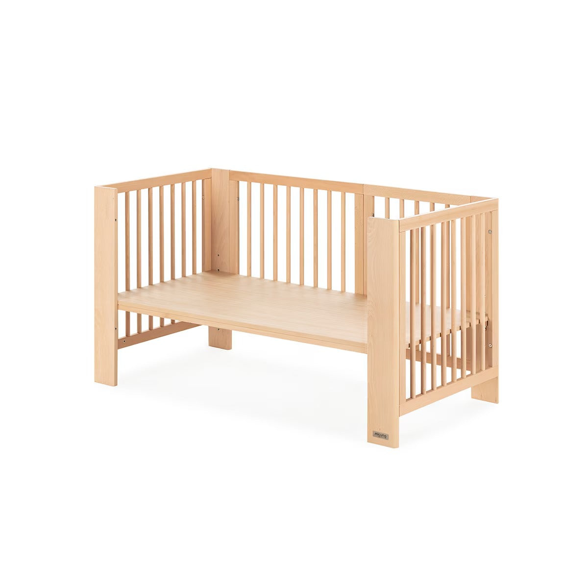 MICUNA - CONVERBABY COT NATURAL WAX 140X70