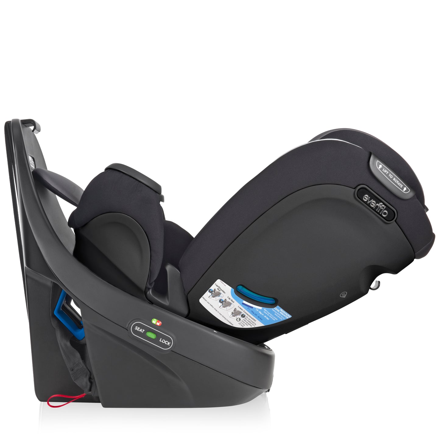 Evenflo - Revolve360 Rotational All-In-One Convertible Car Seat - Amherst Gray