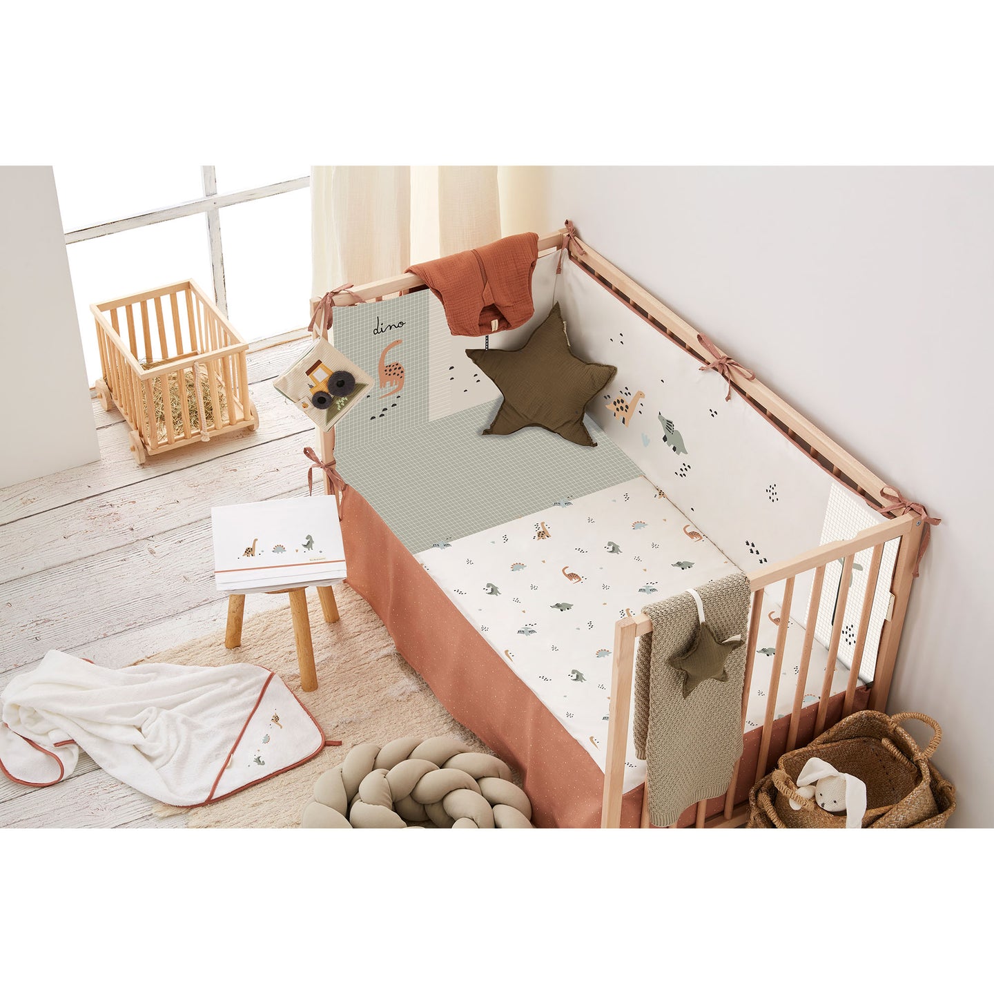 Bimbi Dreams - QUILT+BUMPER 60X120 202 BRONTO CHIC