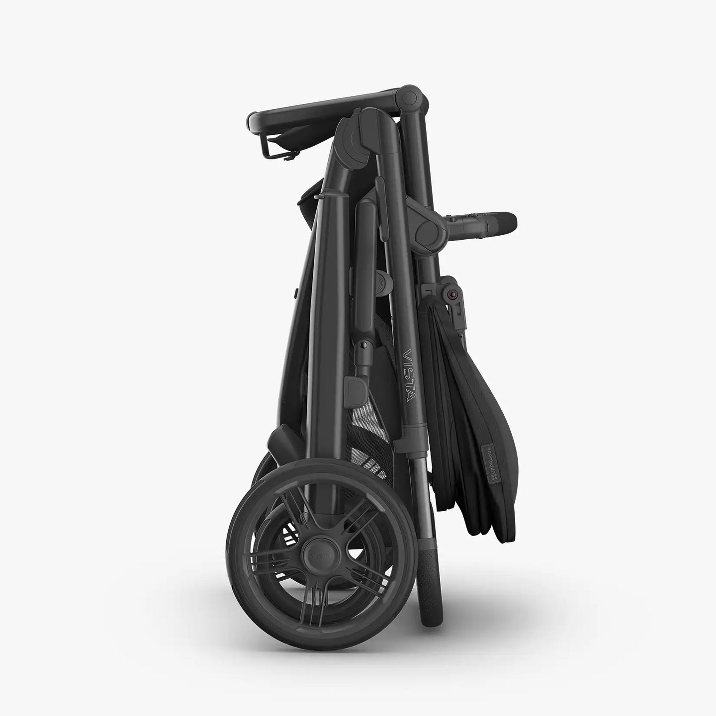 Uppababy - Vista V3 Jake - Charcoal / Carbon Frame/ Black Leather