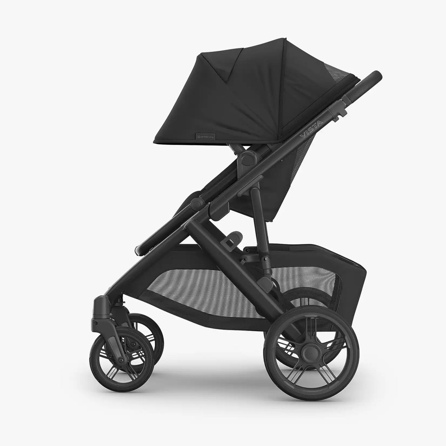 Uppababy - Vista V3 Jake - Charcoal / Carbon Frame/ Black Leather
