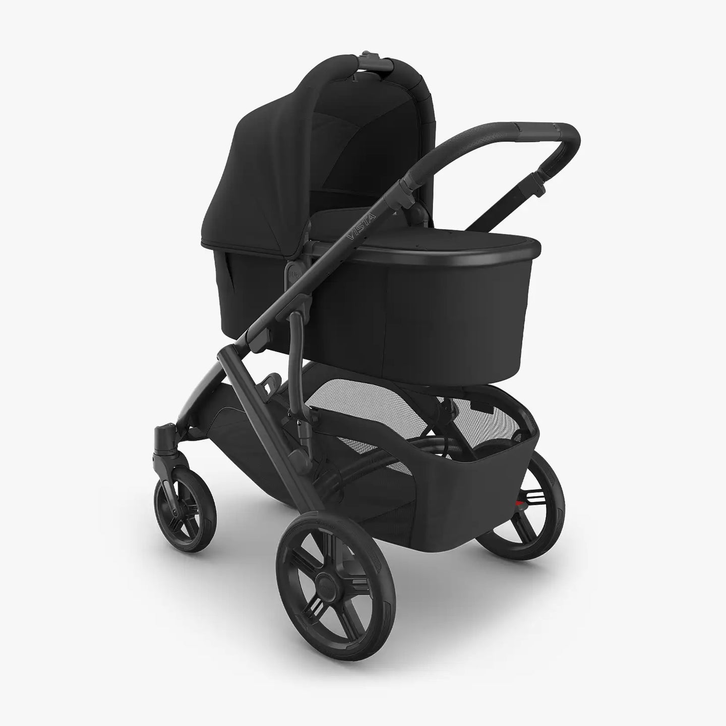 Uppababy - Vista V3 Jake - Charcoal / Carbon Frame/ Black Leather