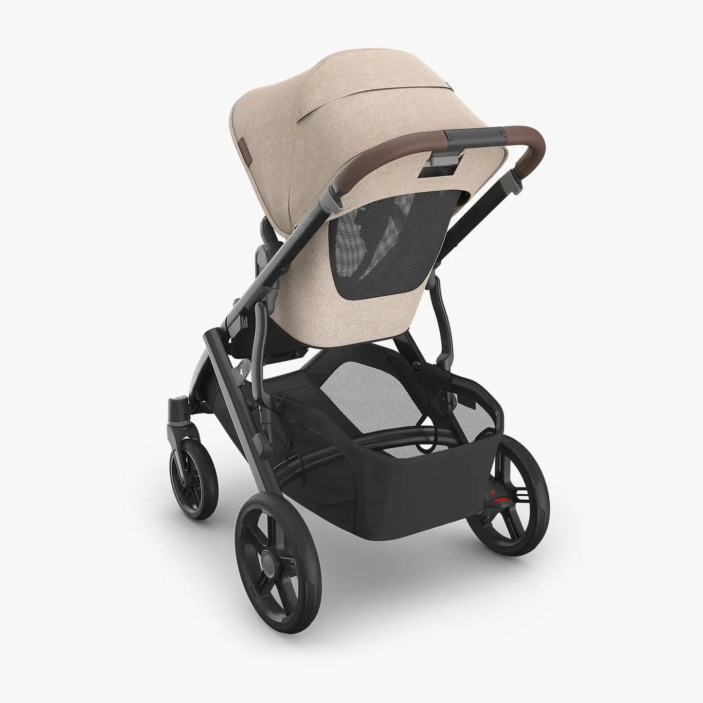 Uppababy - Vista V3 Liam Oat - Melange / Carbon Frame/ Chestnut Leather