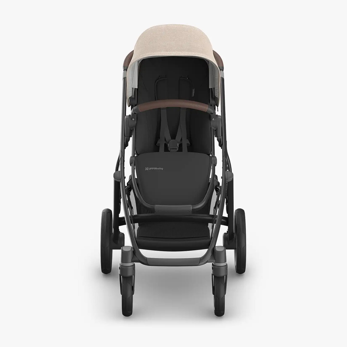 Uppababy - Vista V3 Liam Oat - Melange / Carbon Frame/ Chestnut Leather