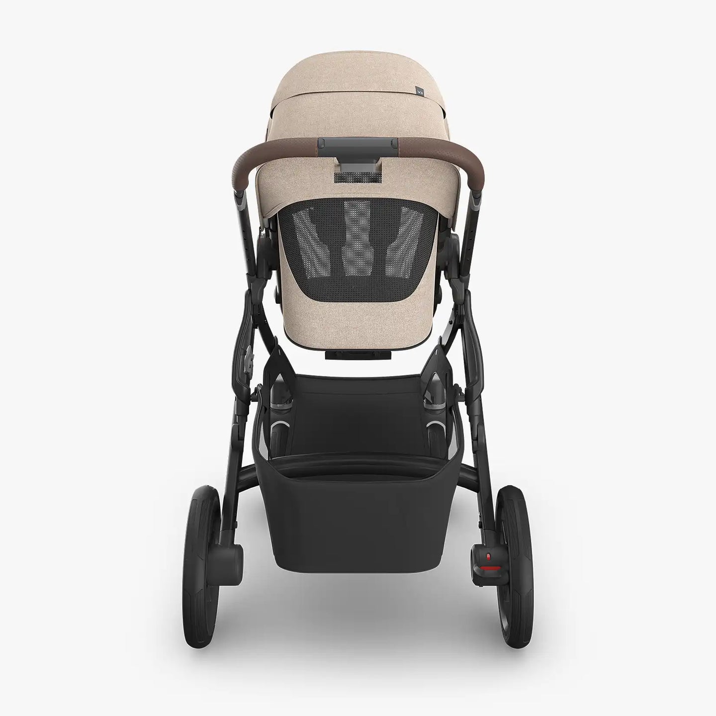 Uppababy - Vista V3 Liam Oat - Melange / Carbon Frame/ Chestnut Leather