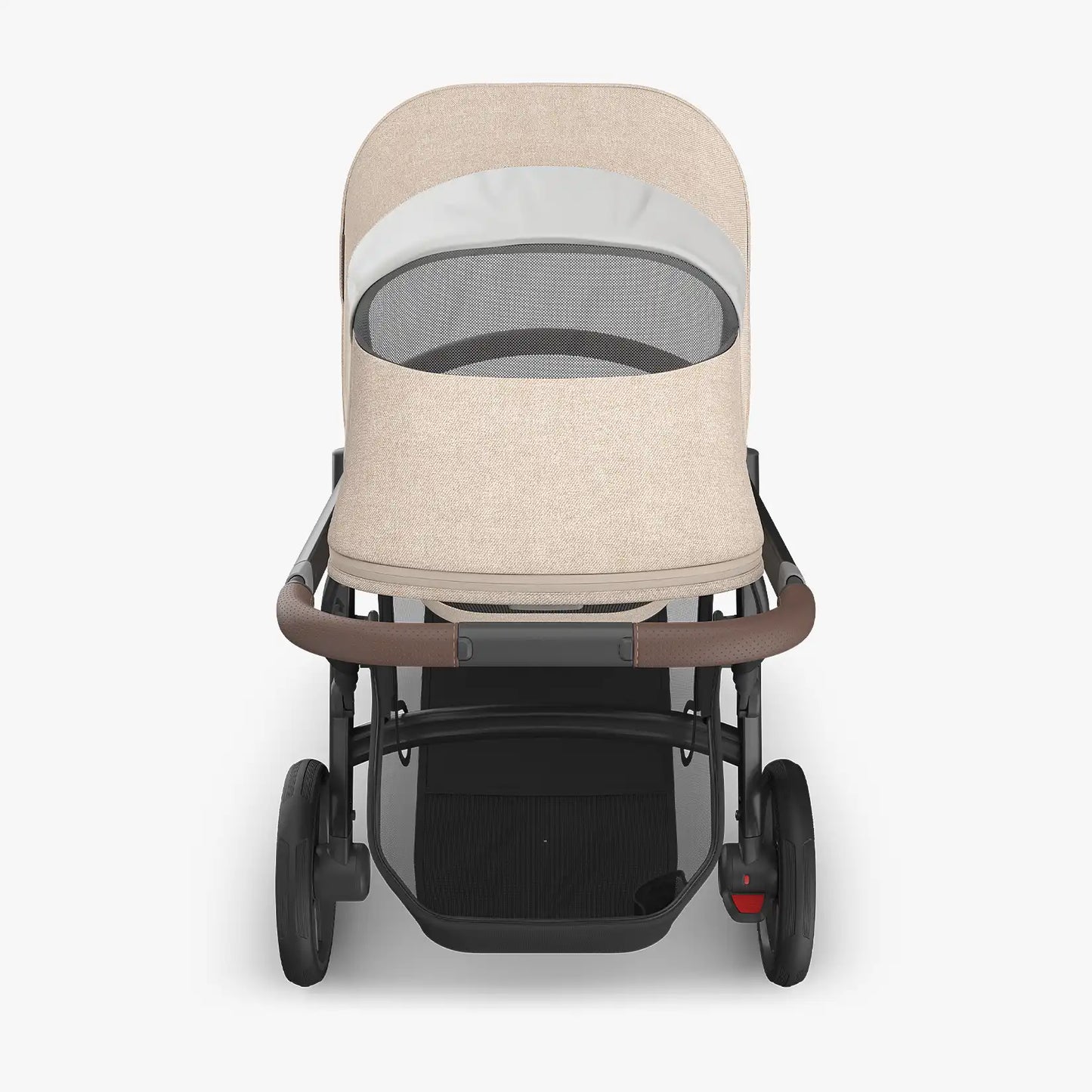 Uppababy - Vista V3 Liam Oat - Melange / Carbon Frame/ Chestnut Leather