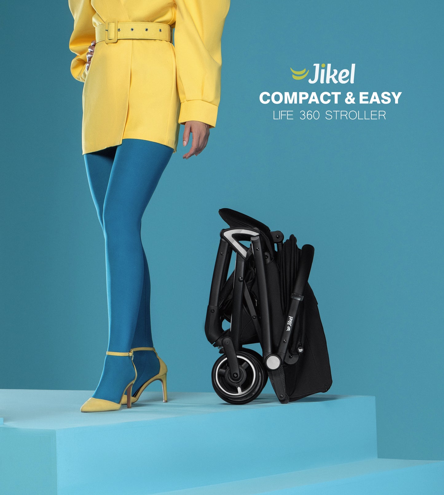 Jikel - Life 360 Reversible Travel System - Special Edition Gold