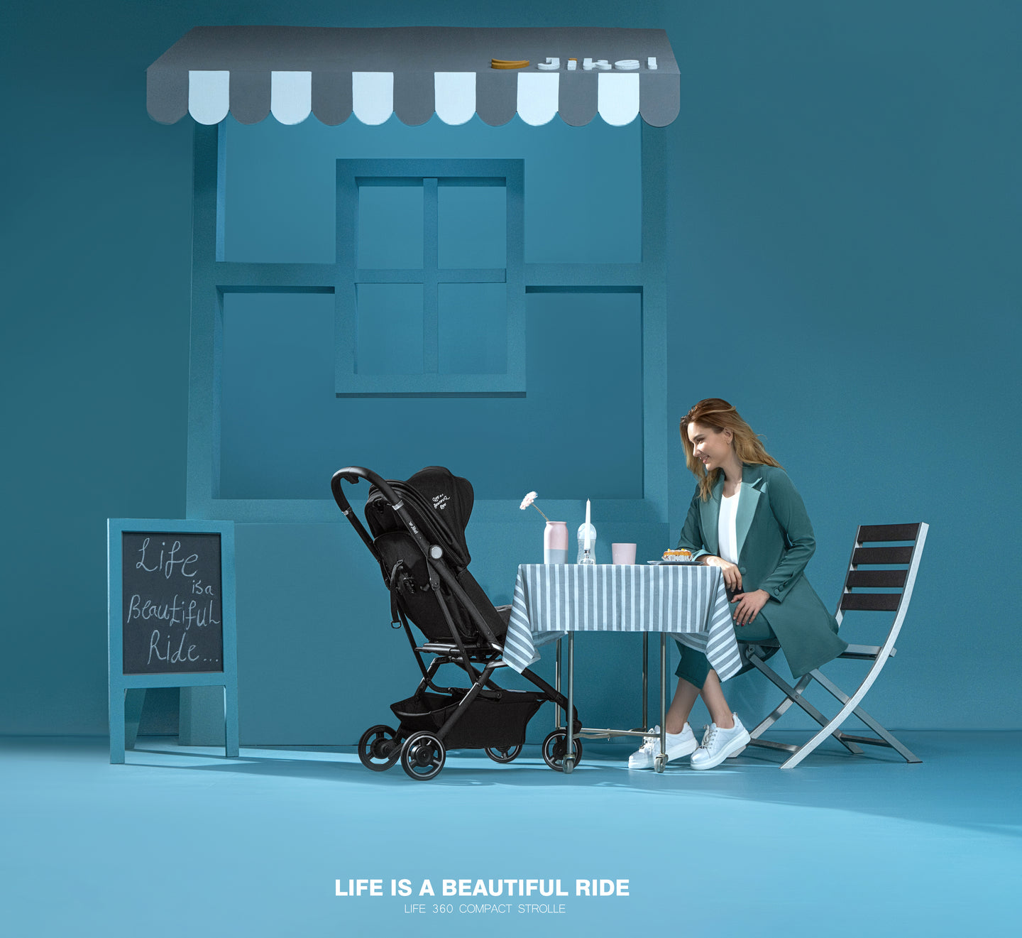 Jikel - Life 360 Reversible Travel System - Special Edition Gold