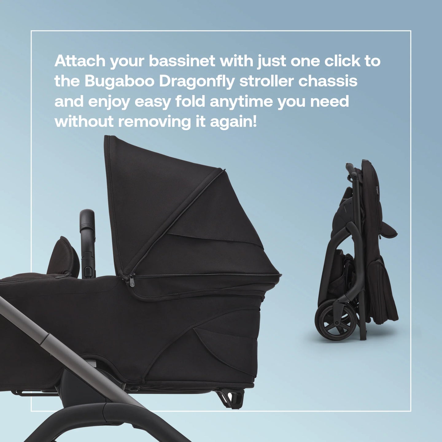 Bugaboo - Dragonfly bassinet 1.1 ME  DESERT TAUPE