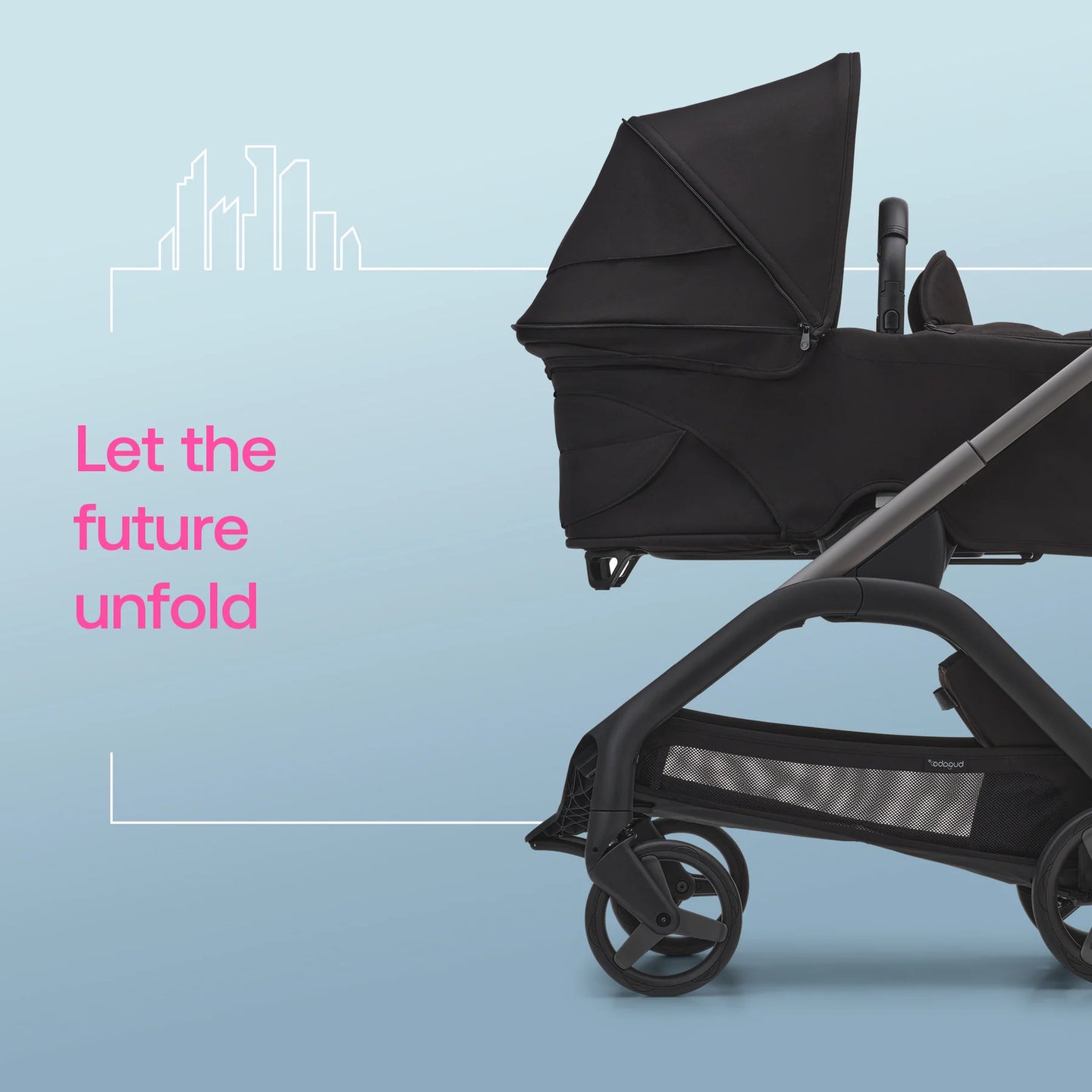 Bugaboo - Dragonfly bassinet 1.1 ME  DESERT TAUPE