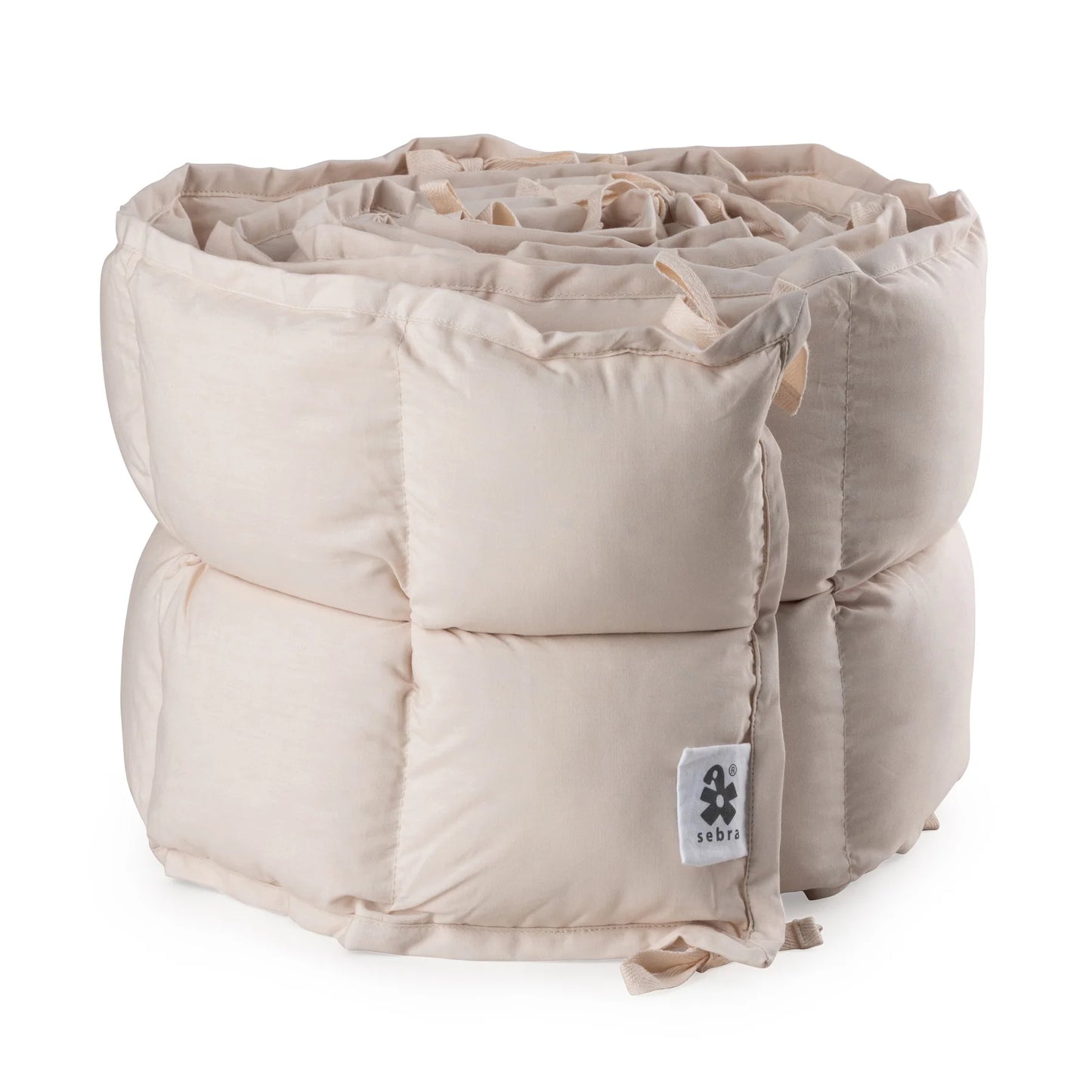 Sebra - Baby Bumper Kapok - Birchbark Rose