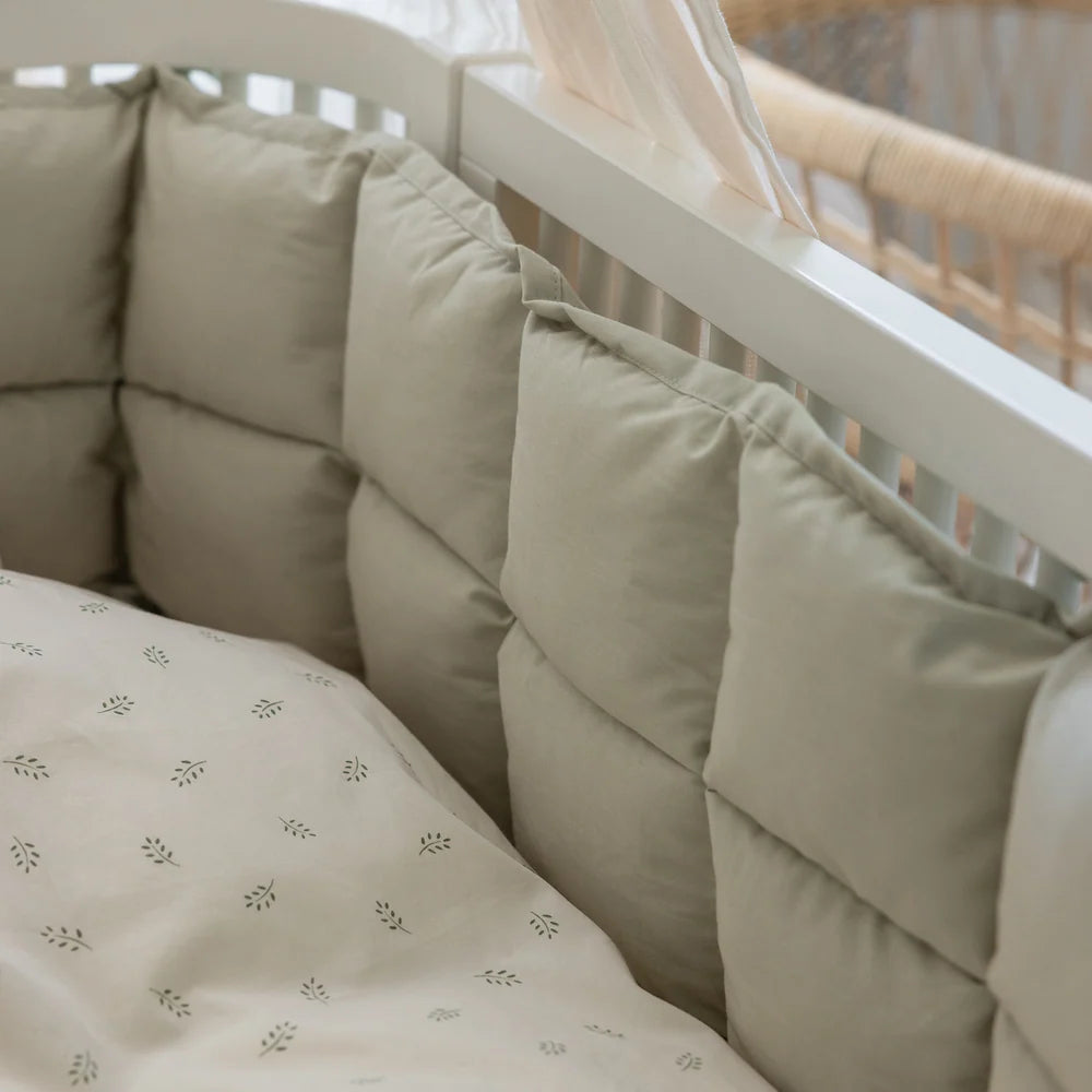 Sebra - Baby Bumper, kapok, Mist Green