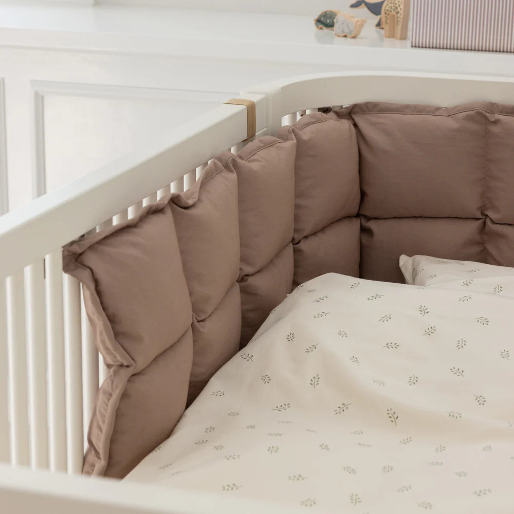 Sebra - Baby Bumper Kapok Half Length- Jetty Beige