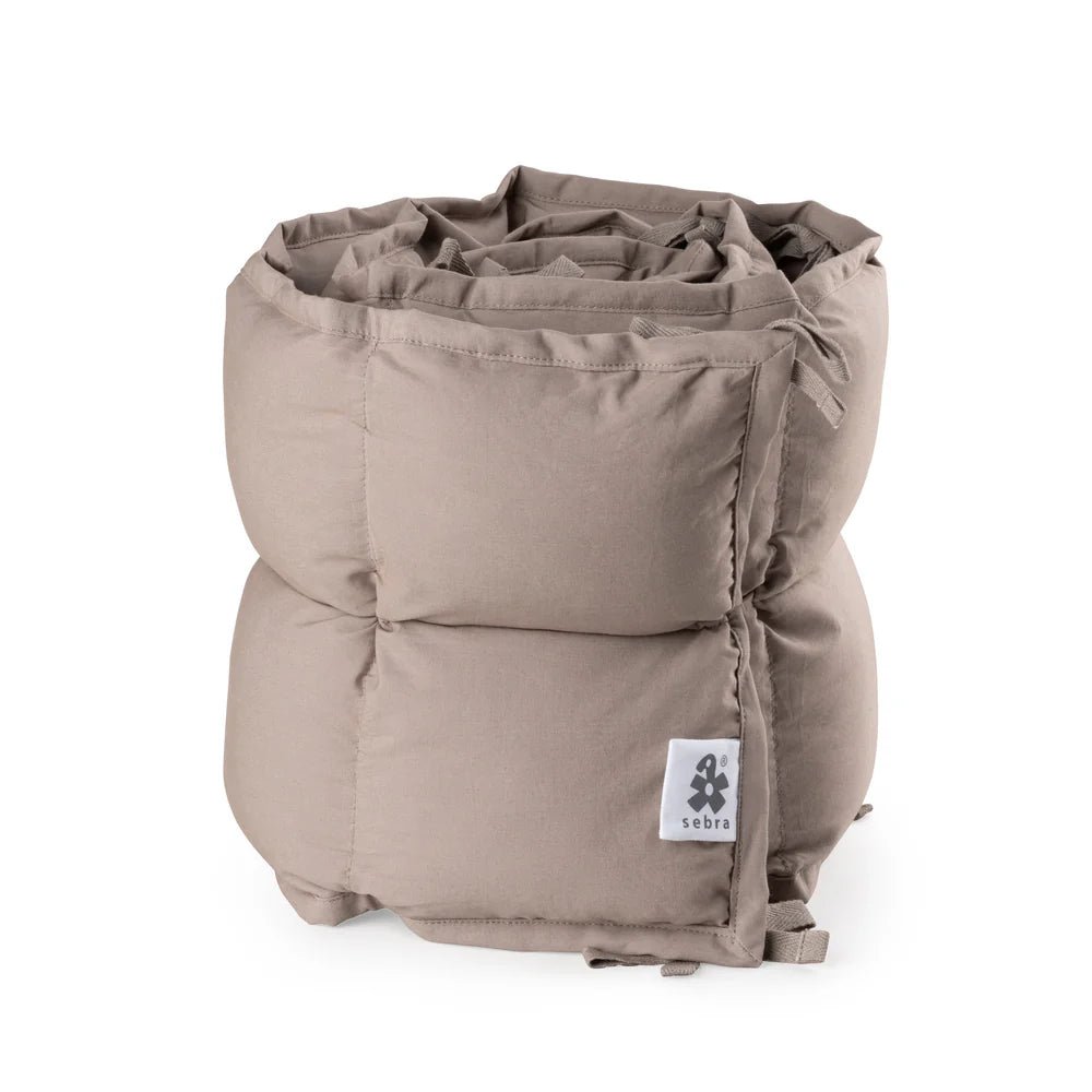 Sebra - Baby Bumper Kapok Half Length- Jetty Beige