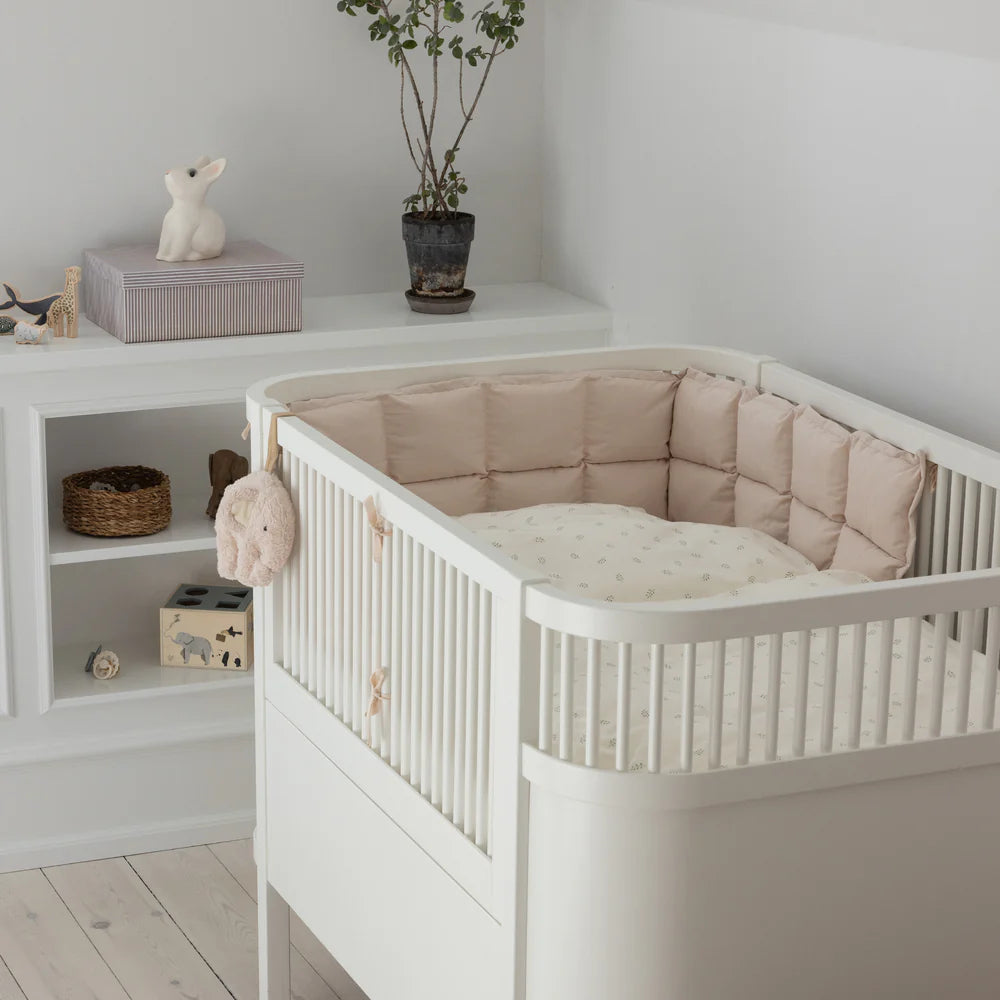 Sebra - Baby Bumper Kapok Half Length - Birchbark Rose