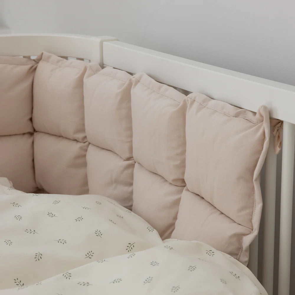 Sebra - Baby Bumper Kapok Half Length - Birchbark Rose
