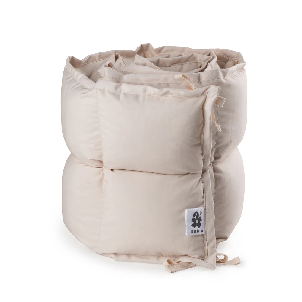Sebra - Baby Bumper Kapok Half Length - Birchbark Rose