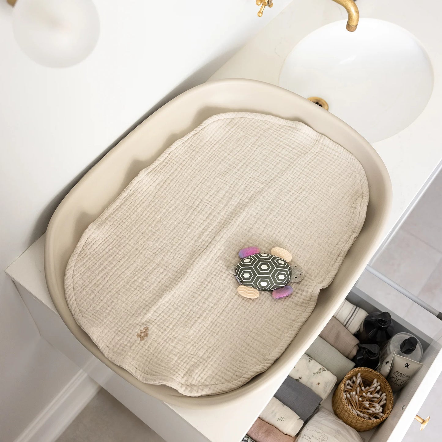 Sebra - Changing mat - Seabreeze Beige