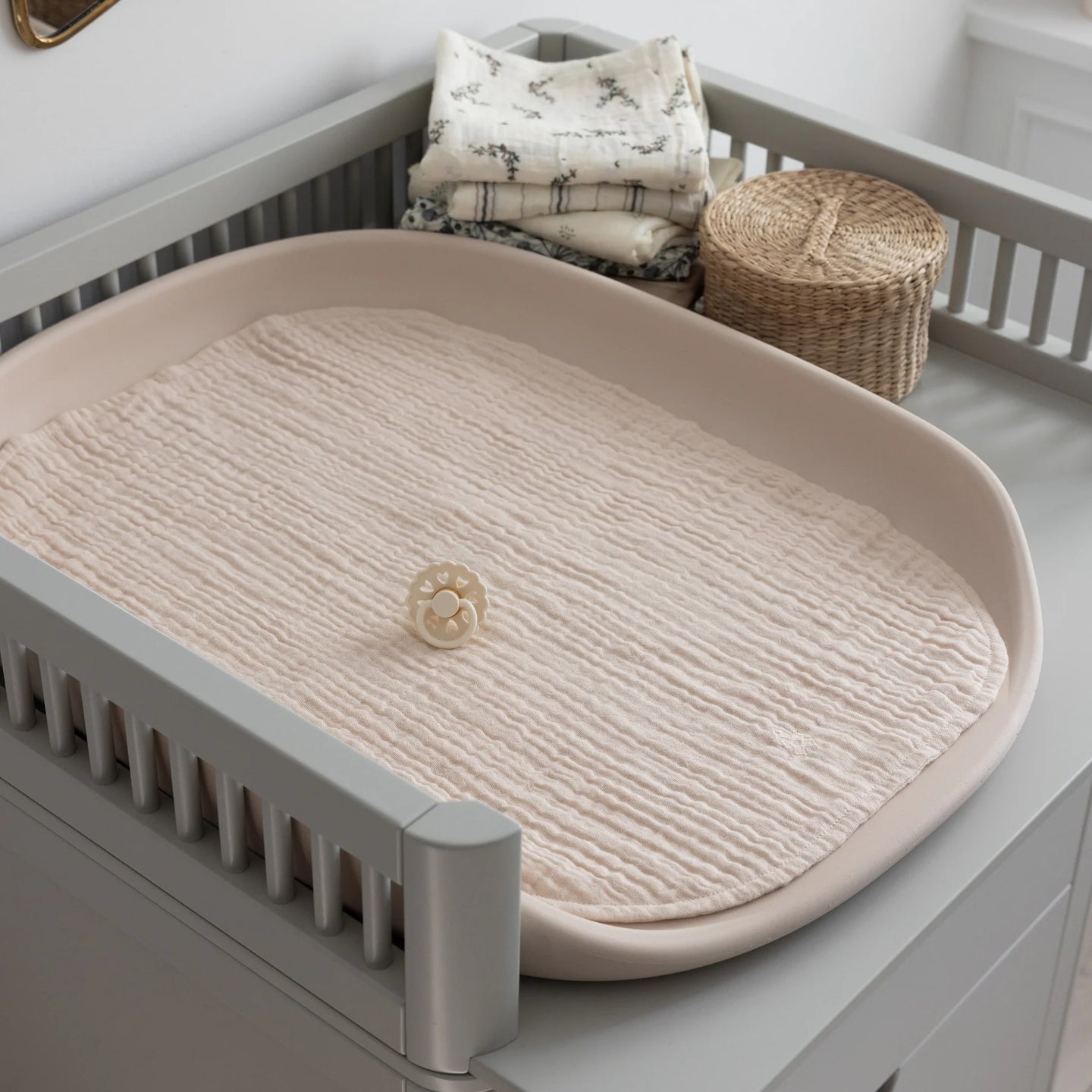 Sebra - Nursing Towel Muslin 2 pack - Rose