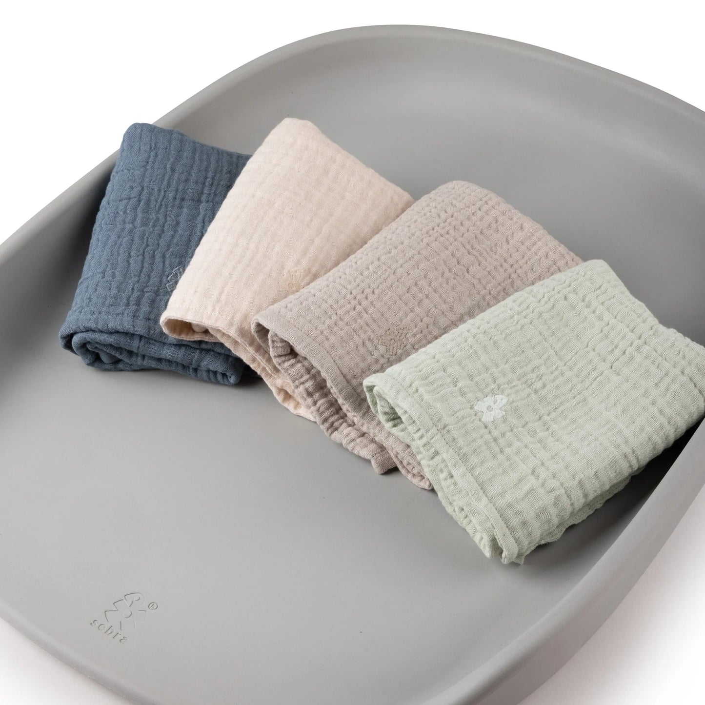 Sebra - Nursing Towel Muslin 2 pack - Beige