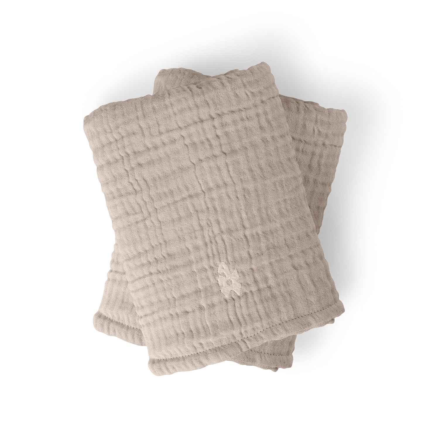 Sebra - Nursing Towel Muslin 2 pack - Beige