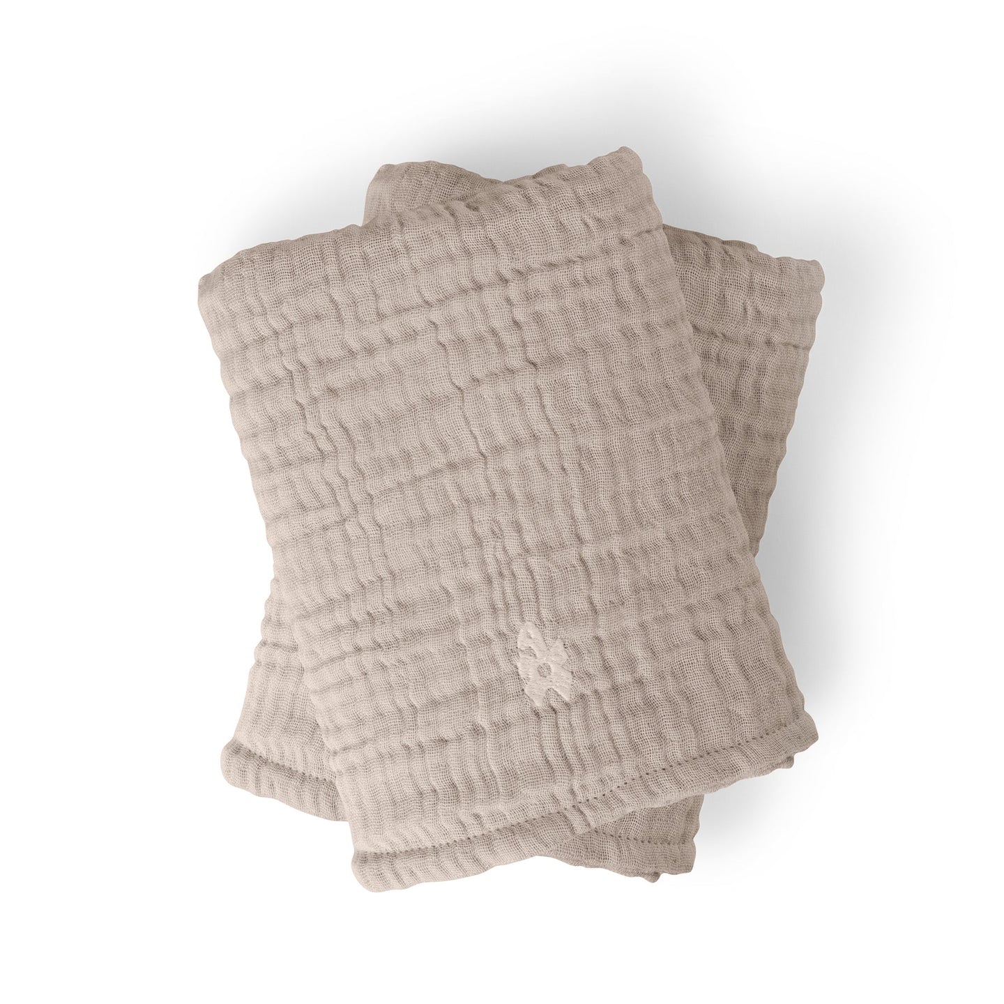 Sebra - Nursing Towel Muslin 2 pack - Beige