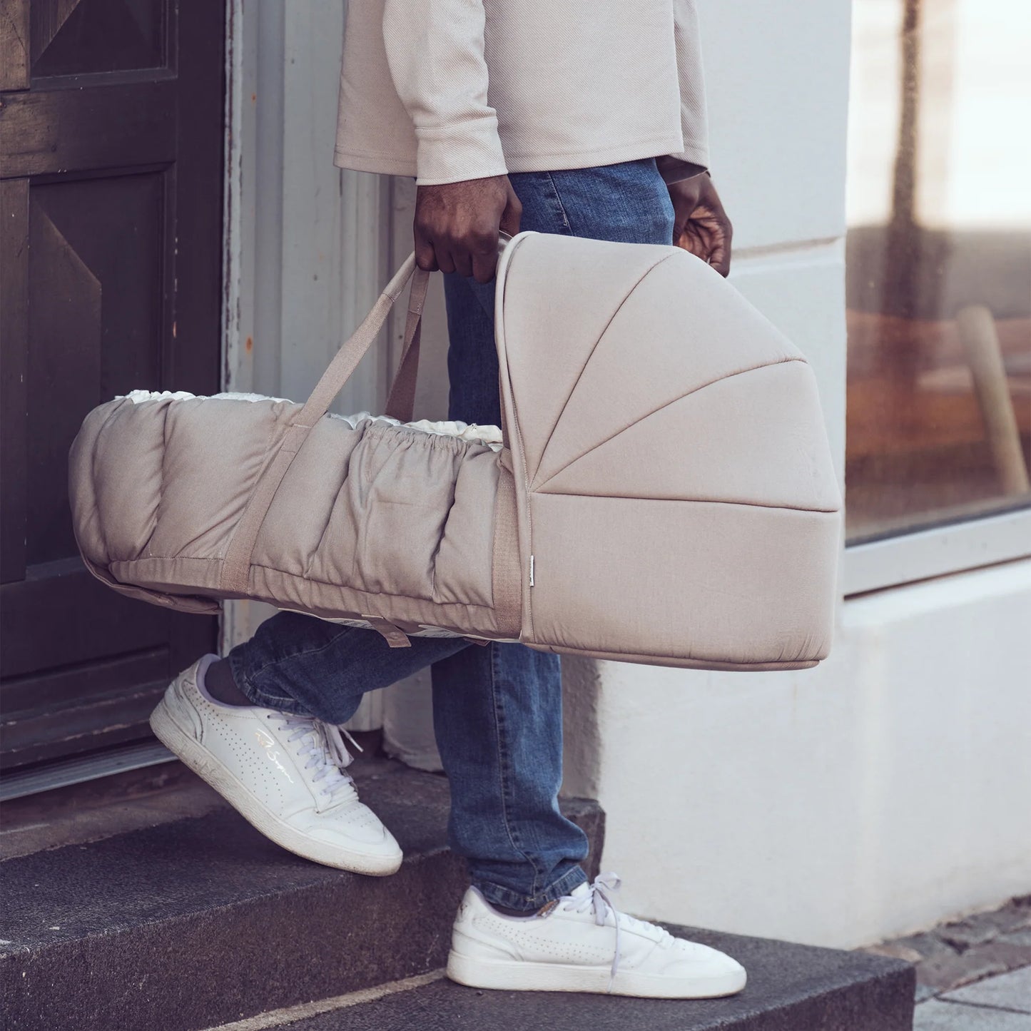 Sebra - 3-in-1 Baby Nest - Sophora Leaves