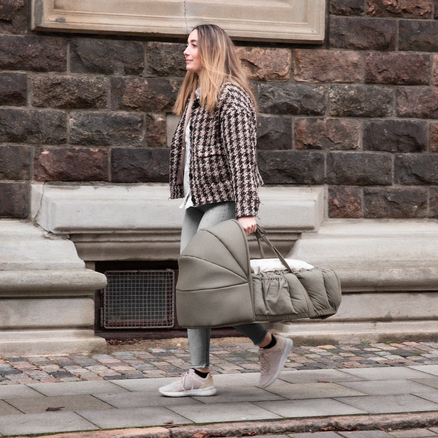 Sebra - 3-in-1 Baby Nest - Dark Olive