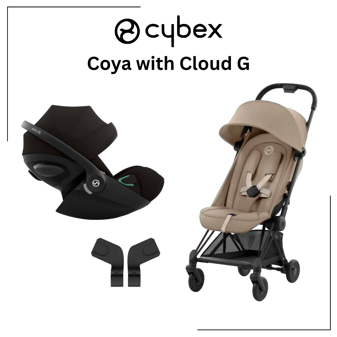 Cybex - Coya Travel System with Cloud G Infant Car Seat