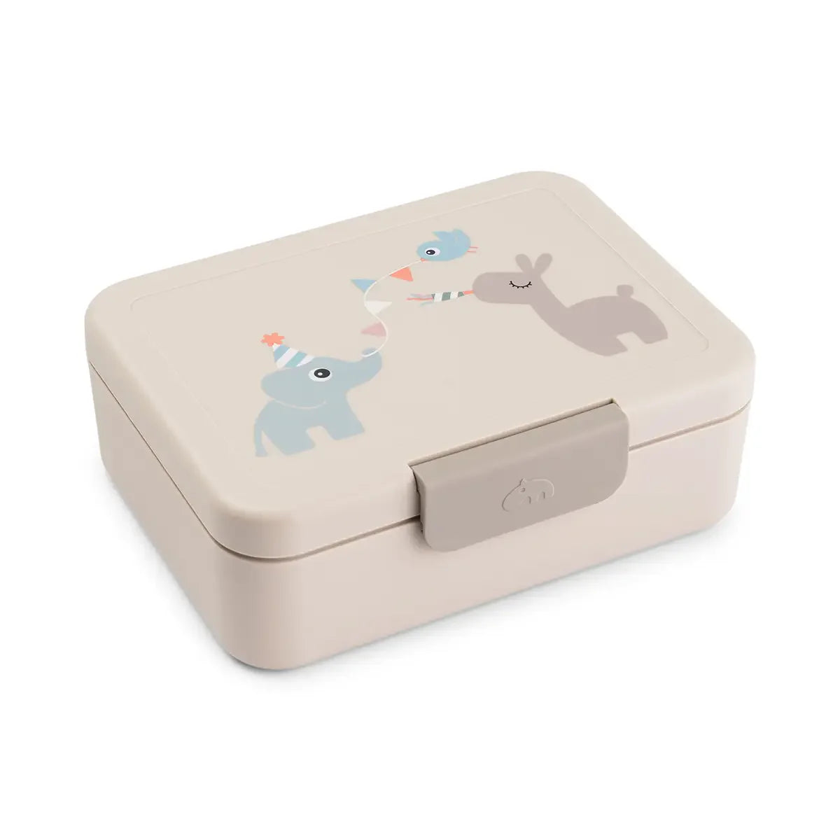 Done By Deer Lunch Box with Divider Celebration Sand