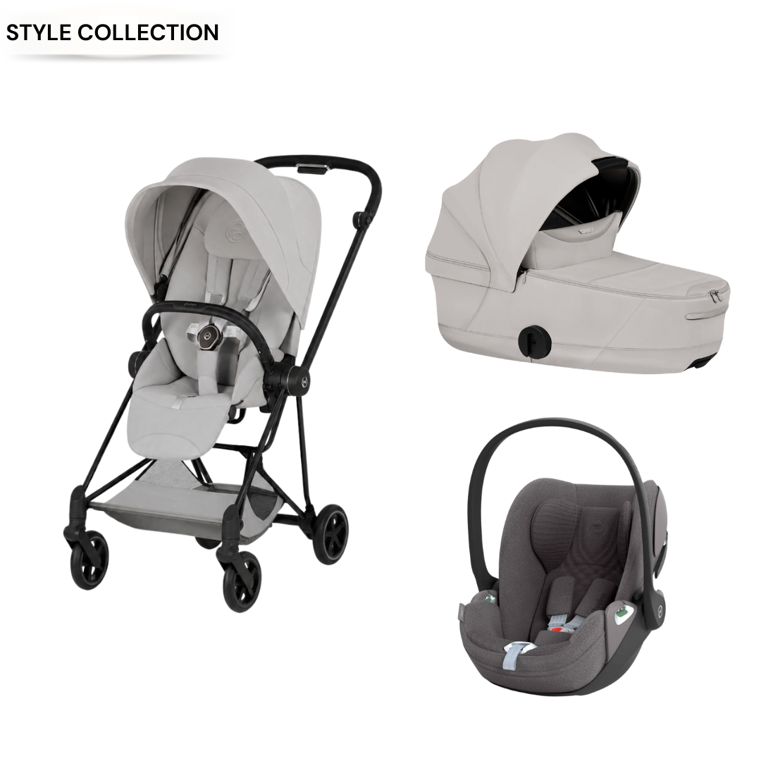 Cybex - Mios City Grey 3 Pcs Bundle - Style Collection